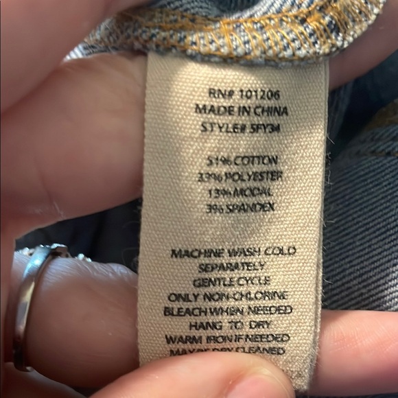 Soft Surroundings Women Relaxed Fit Pull On Blue Jeans 2X Stretch Contemporary - Picture 9 of 15